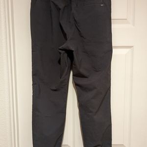 Hurley Men's Tech Twill Jogger - Small - Black - 4 Pockets